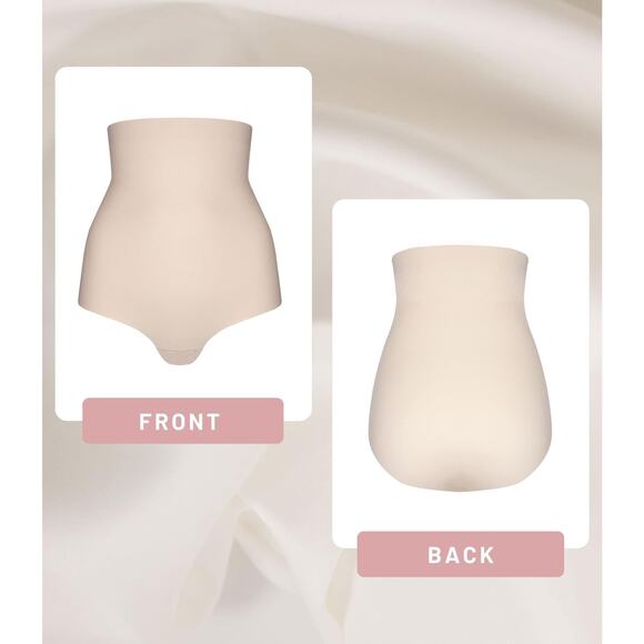 Magic BodyFashion Firm Control High Waist Shapewear Brief Latte Size XXL - Picture 5 of 6